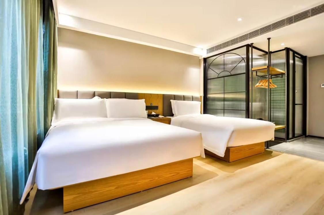 True Go Hotel - Shanghai Jing'An Temple Nanjing West Road Exteriér fotografie
