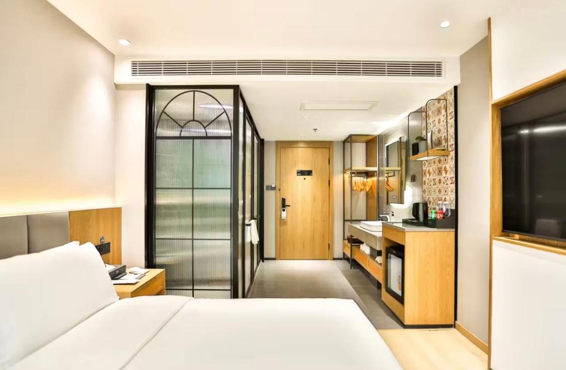 True Go Hotel - Shanghai Jing'An Temple Nanjing West Road Exteriér fotografie