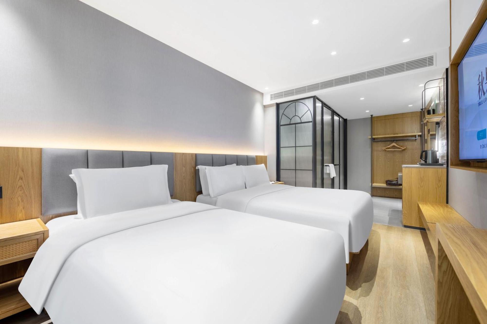 True Go Hotel - Shanghai Jing'An Temple Nanjing West Road Exteriér fotografie