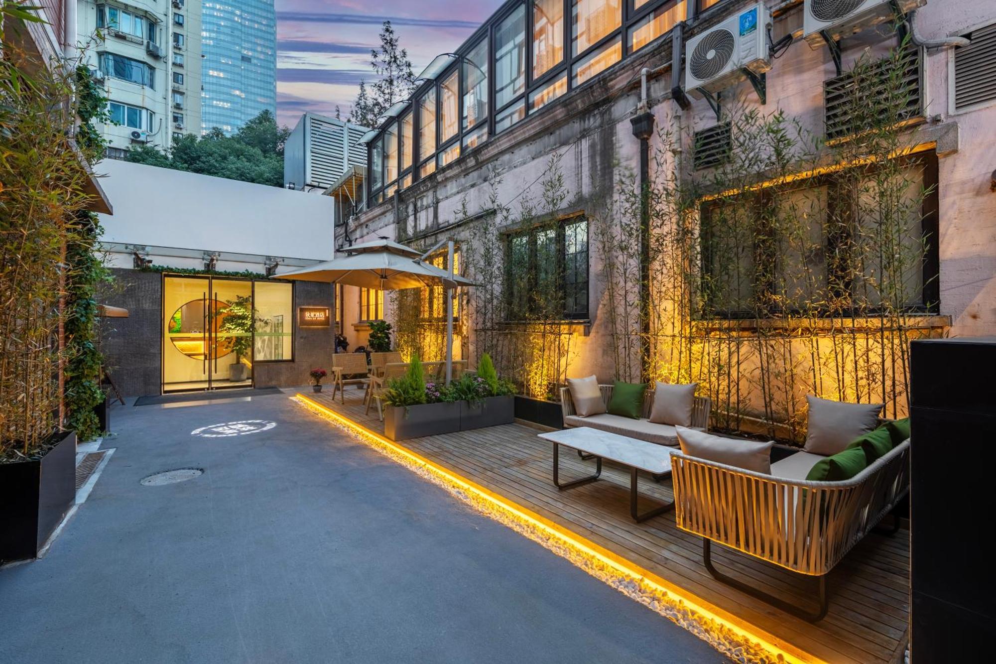 True Go Hotel - Shanghai Jing'An Temple Nanjing West Road Exteriér fotografie